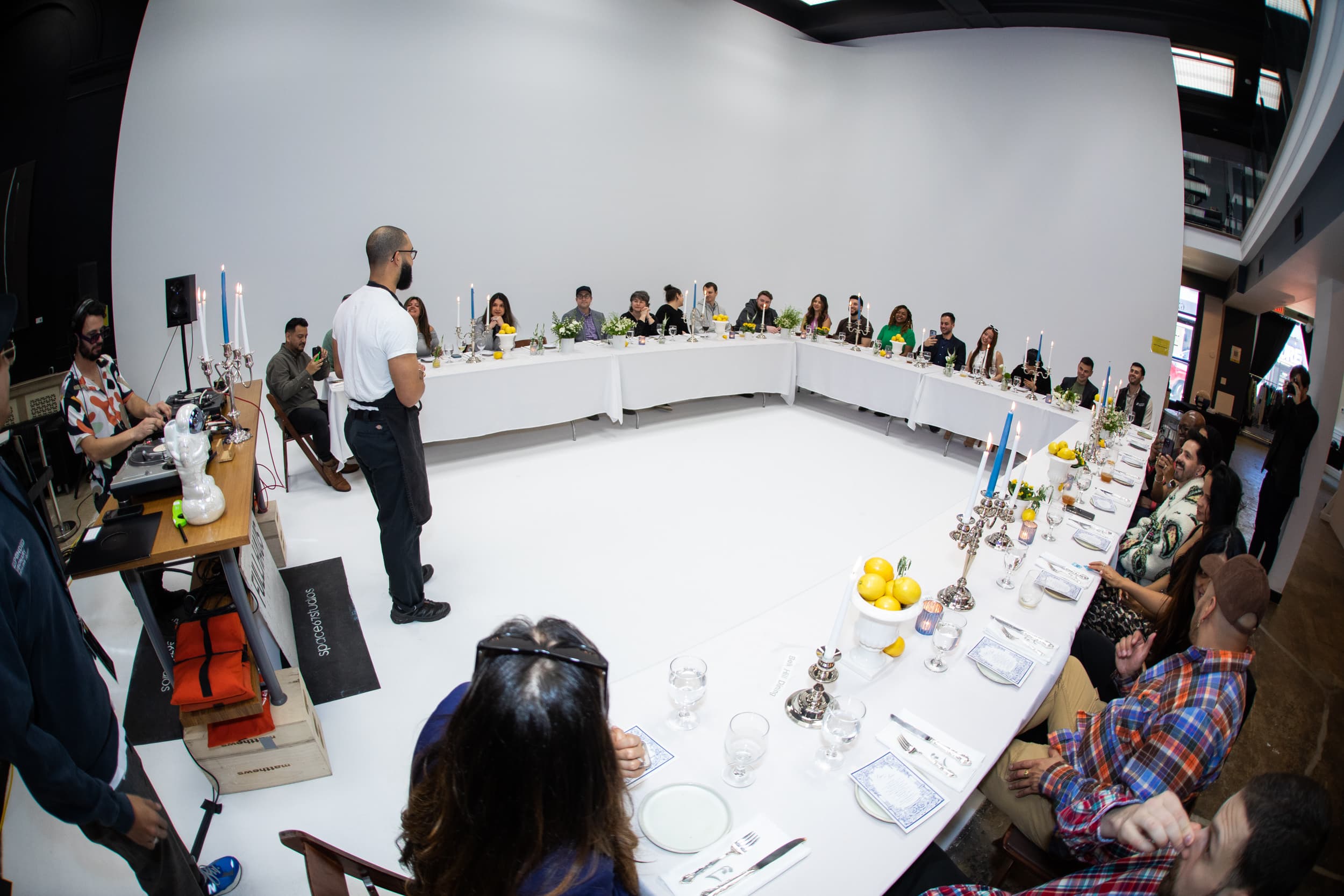 Space67 Studios Supper Club — full dining room, March 2025